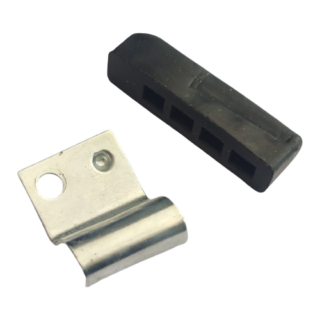 CAUCHO RECTA FRENO ENCRRETADOR