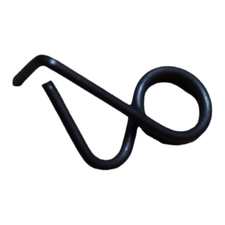 RESORTE PIE RECUBRIDORA PLANA DERECHO